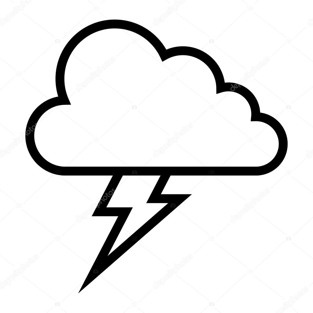 1024x1024 Lightning Bolt Vector Icon Stock Vector Briangoff