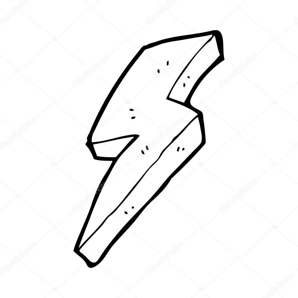 1024x1024 Lightning Bolt Stock Vector Lineartestpilot