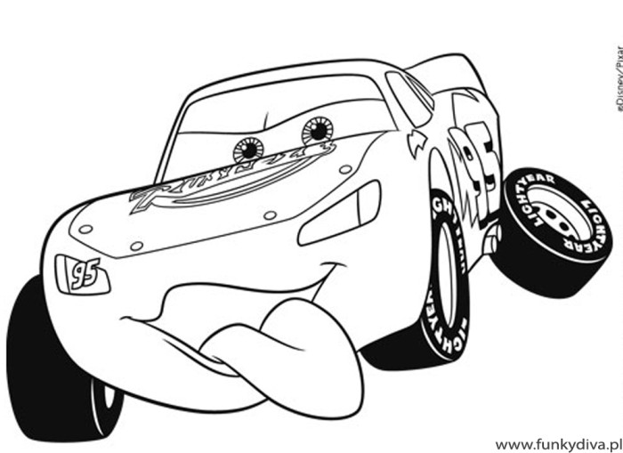 700x509 Lightning Mcqueen Coloring Pages 5 Coloring Pages