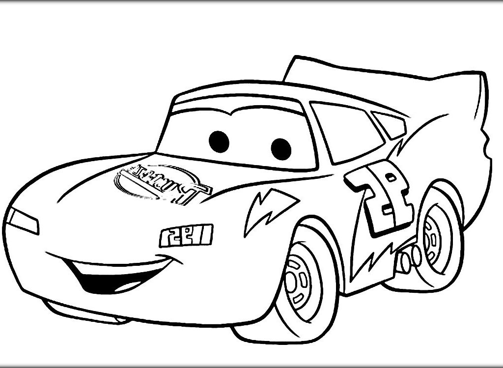 1024x749 Stunning Ideas Lightning Mcqueen Coloring Pages Cars Fantastic