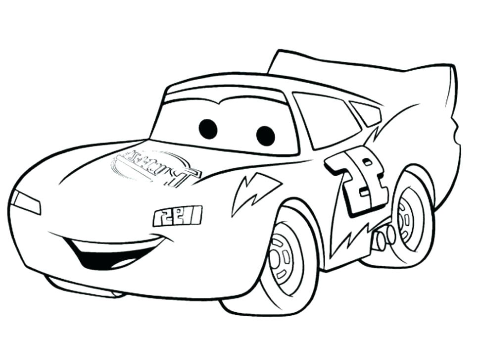 970x687 Coloring Pages Of Lightning Mcqueen