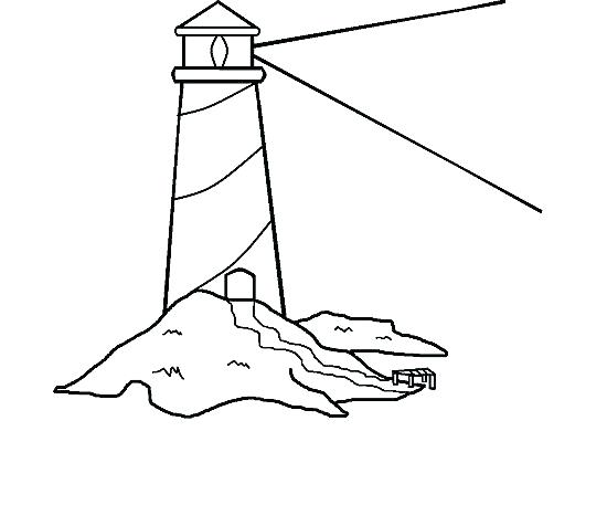 550x457 Lighthouse Coloring Pages Under The Sea Coloring Pages Lighthouse