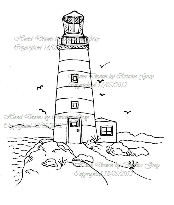 736x865 Simple Lighthouse Drawings Related Keywords Amp Suggestions