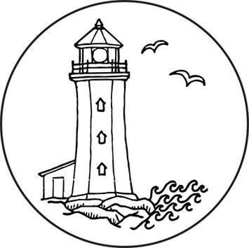 355x354 Kitras Small Lighthouse Medallion Hmmmm Tattoo