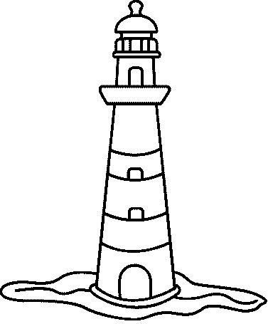 Lighthouse Drawing Easy at GetDrawings | Free download