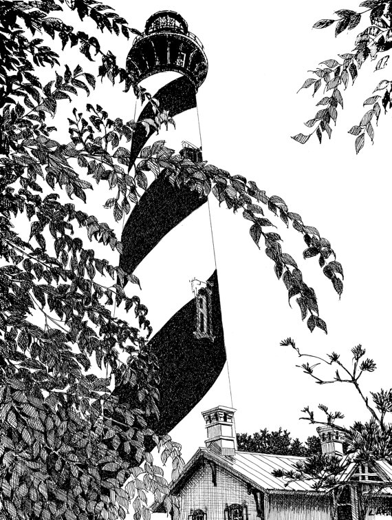 570x755 Original Drawing Or Limited Edition Print Of The St Augustine