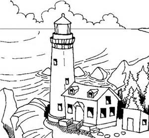 300x279 70 Best Lighthouse Coloring Pages Images On Light