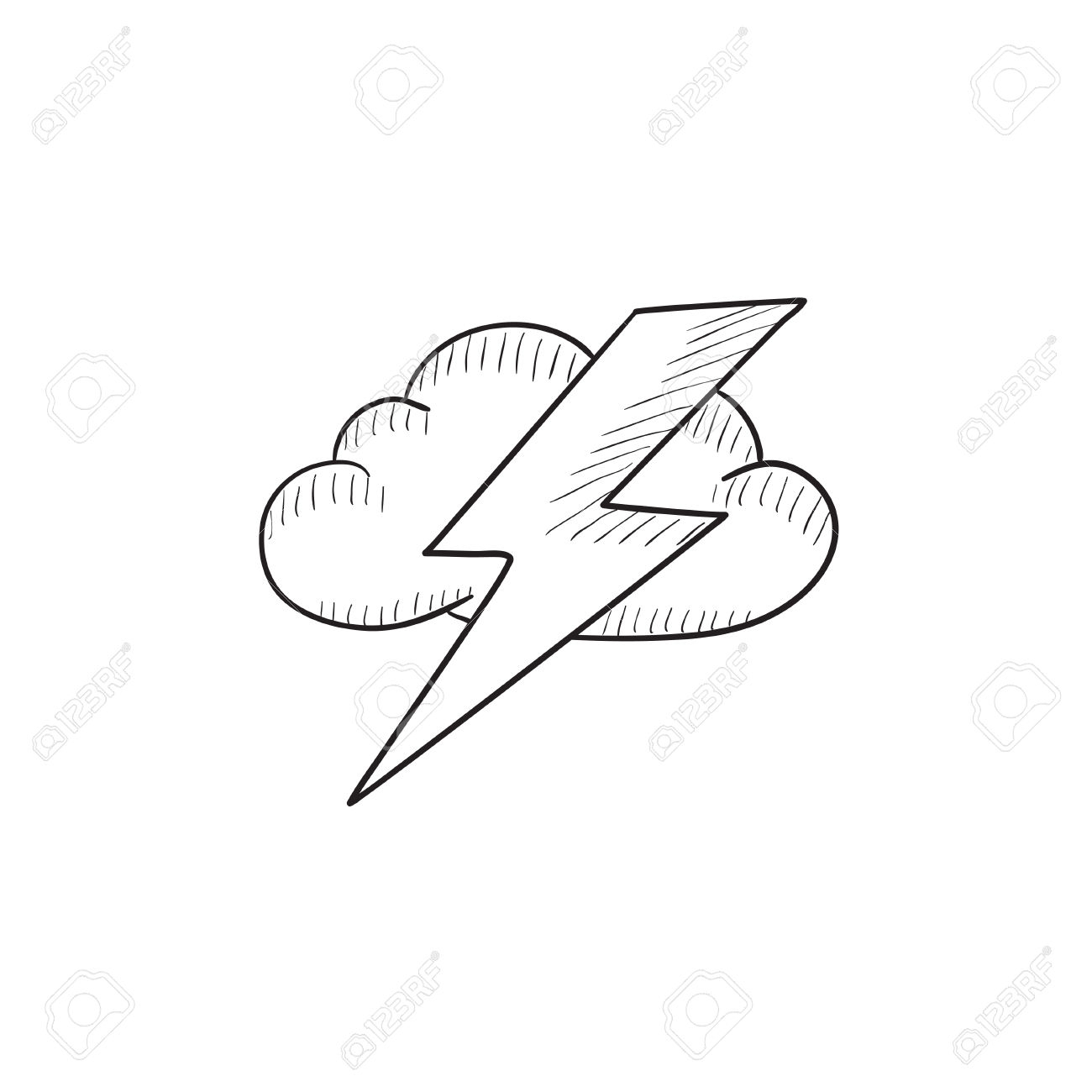 1300x1300 Drawing A Lightning Bolt