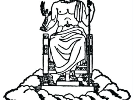 440x330 New Zeus Coloring Page Image Lighting Bolt Color Pages Hera