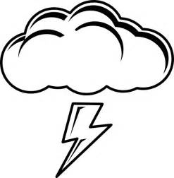 247x252 Cartoon Of A Cloud With Lightning Bolt Royalty Free, Funny Cloud
