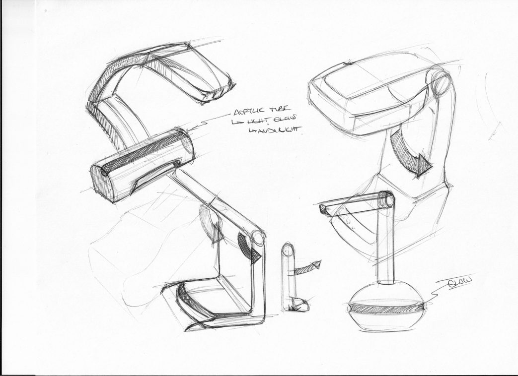 1043x758 Splendid Table Lamp Line Drawing Best Inspiration For Room Lamps