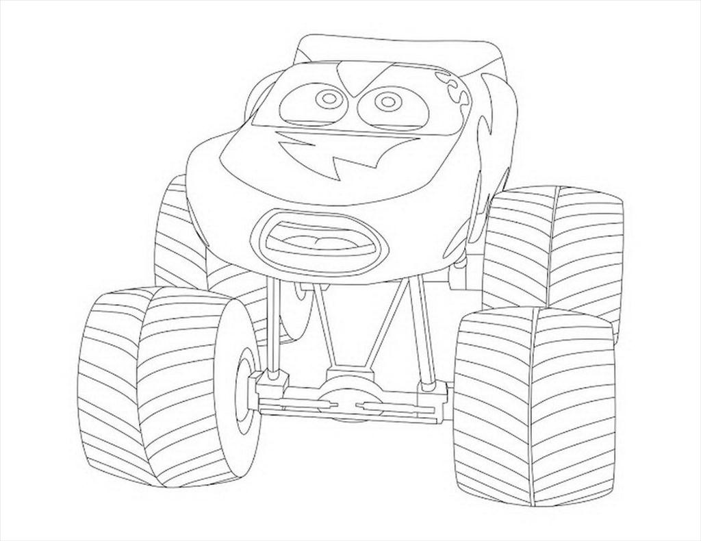 1024x790 Lightning Mcqueen Coloring Page Thanksgiving