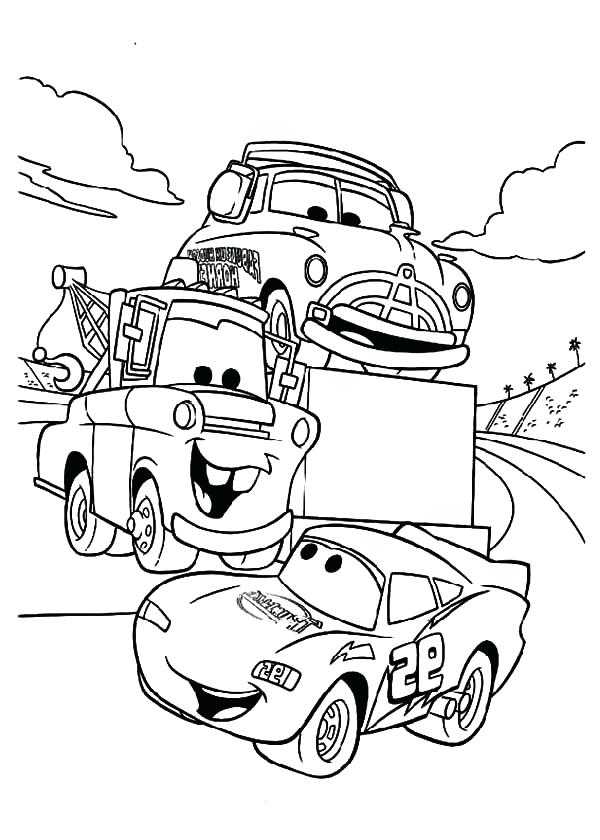 600x840 Good Mater Coloring Pages Online Tow Say Hallo To Lightning