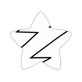 324x324 Custom Lightning Bolt Stickers Zazzle.ca