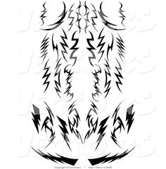 236x240 Lightning Tattoo Commission By Wildspiritwolf On Tats