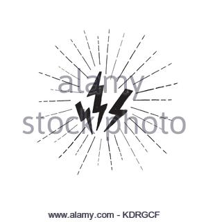 300x320 Lightning Ray Icon Stock Vector Art Amp Illustration, Vector Image