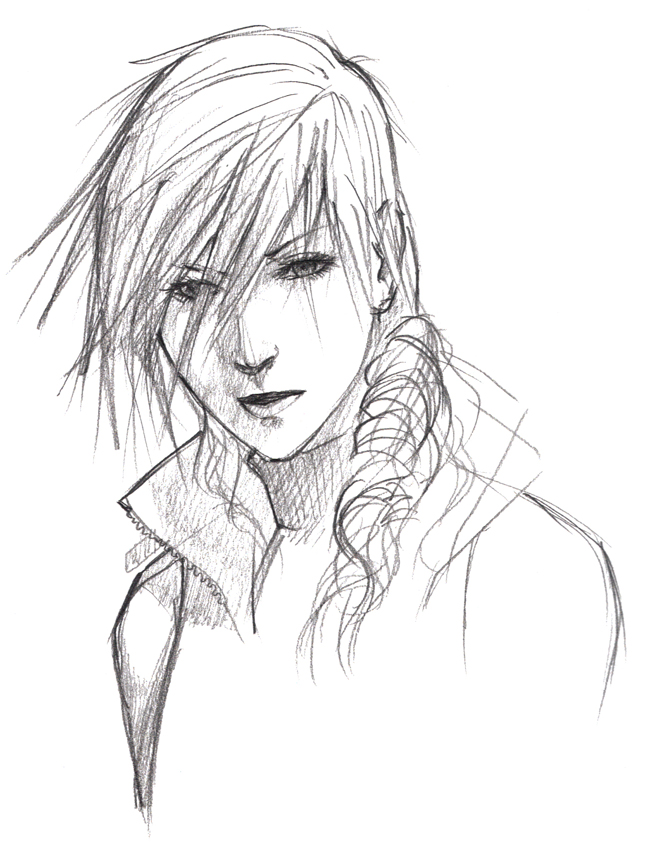 650x846 Lightning Sketch By Roggles