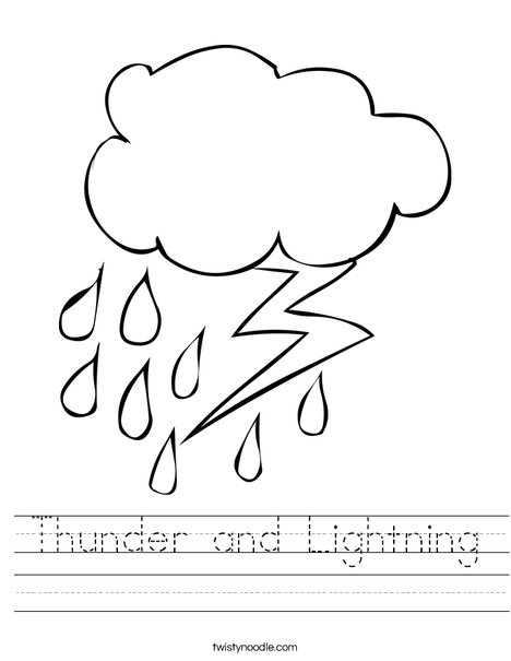 468x605 Thunder And Lightning Worksheet