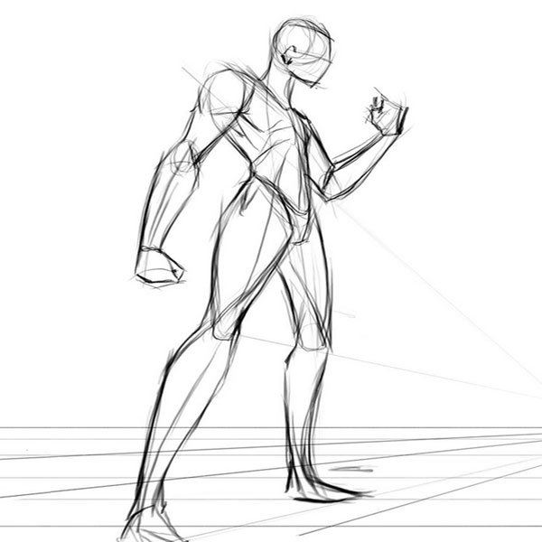 600x600 Drawing Lightning Perspective