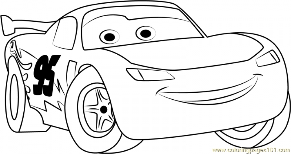 960x510 Lighting Mcqueen Coloring Pages