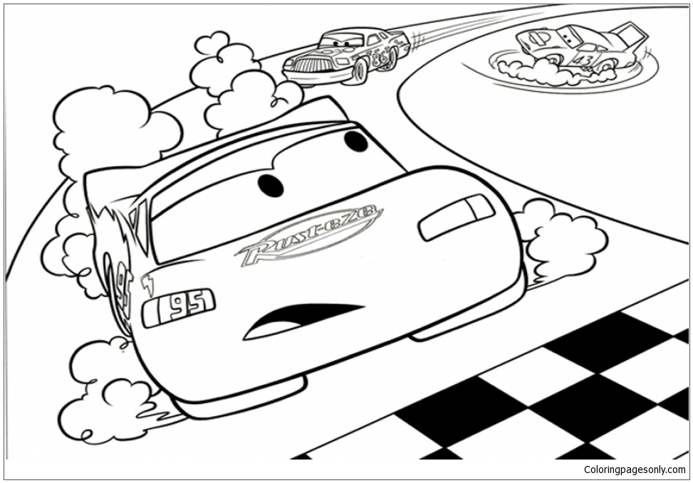 Lightning Mcqueen Drawing at GetDrawings | Free download