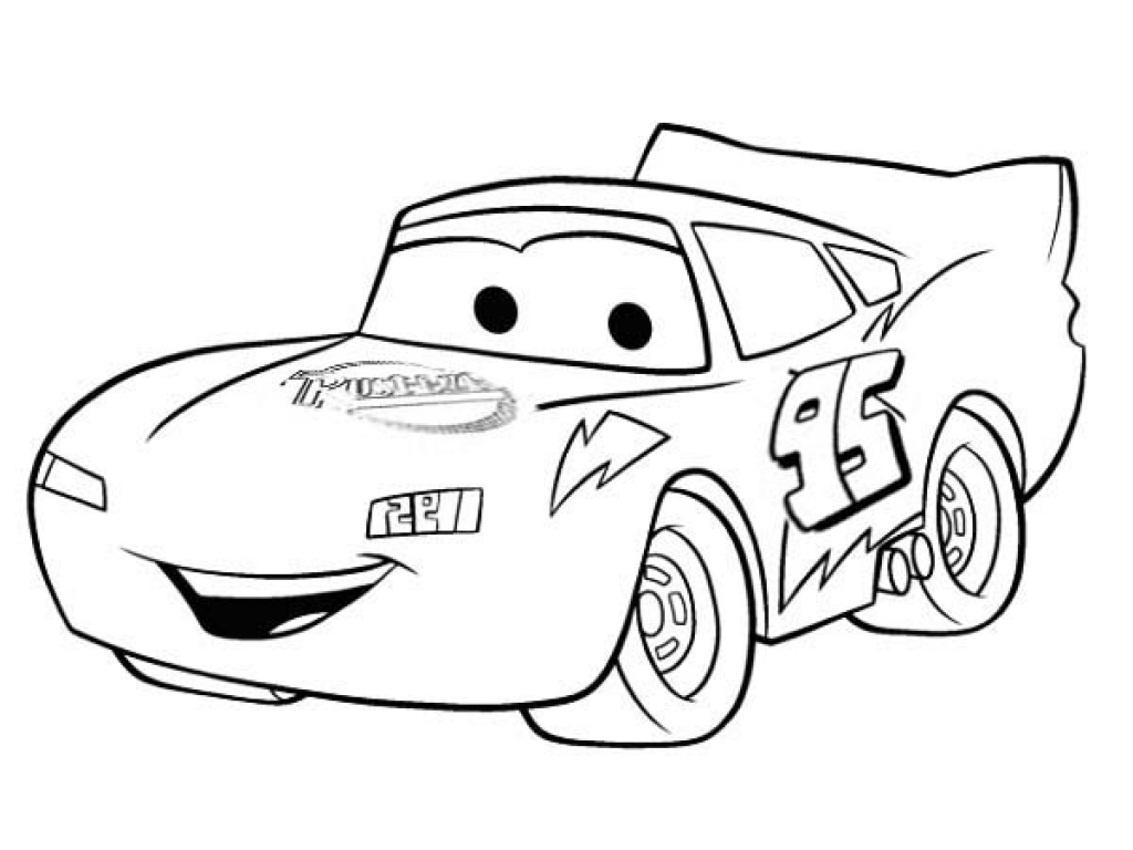 1024x768 Coloring Pages Free Printable Lightning Mcqueen Coloring Pages