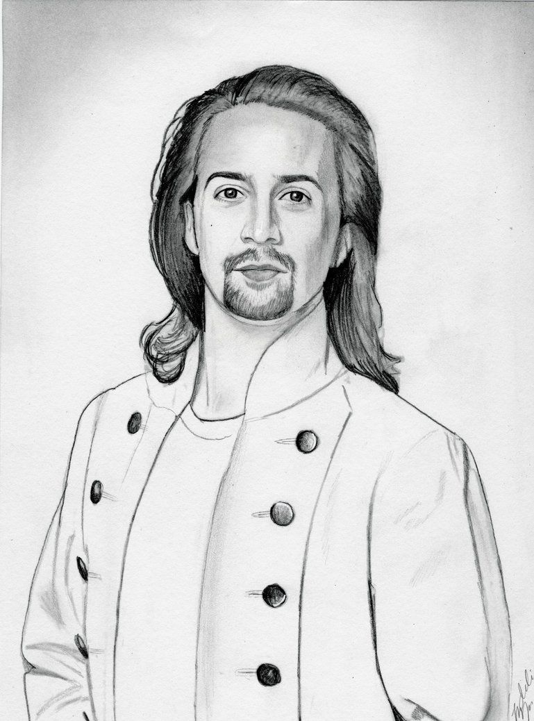 769x1038 Alexander Hamilton (Graphite Drawing) My Art