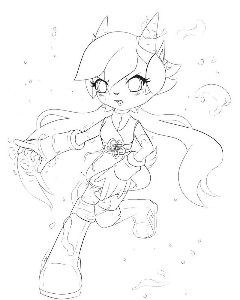 800x999 Lilac Lineart Free To Use By Thaliafox