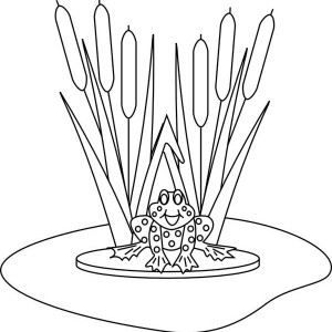300x300 Design Of Lily Pad Coloring Page Color Luna