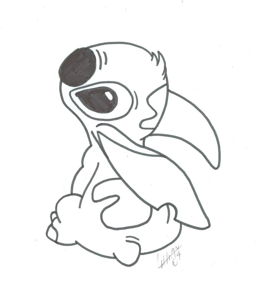 859x930 Lilo Stitch Coloring Pages
