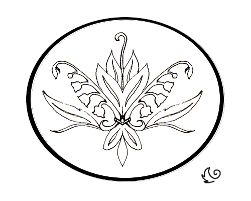 500x400 Lily Of The Valley Buckle Final Design By Sixwing
