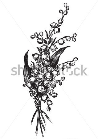 318x450 Lily Of The Valley Clipart
