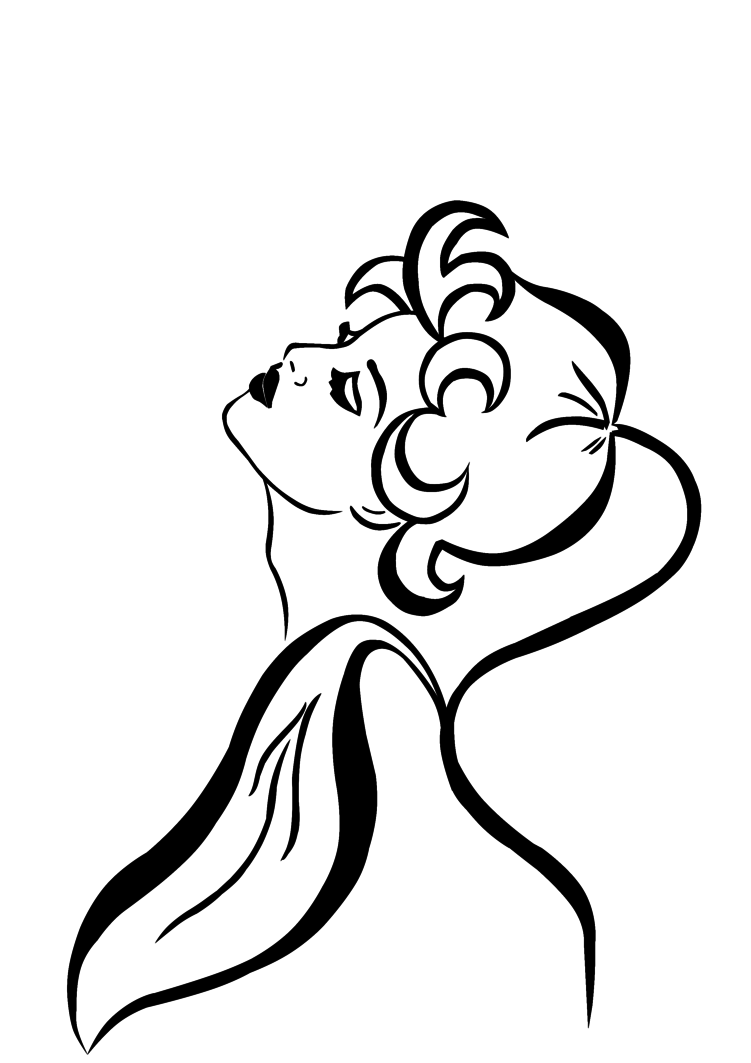 751x1063 Woman As A Lily Valley By Elro66