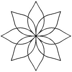 236x236 Lily Pad Pattern. Use The Printable Outline For Crafts, Creating