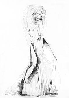 236x336 Limbo' New Drawing From My Black And White Collection ) Bebika