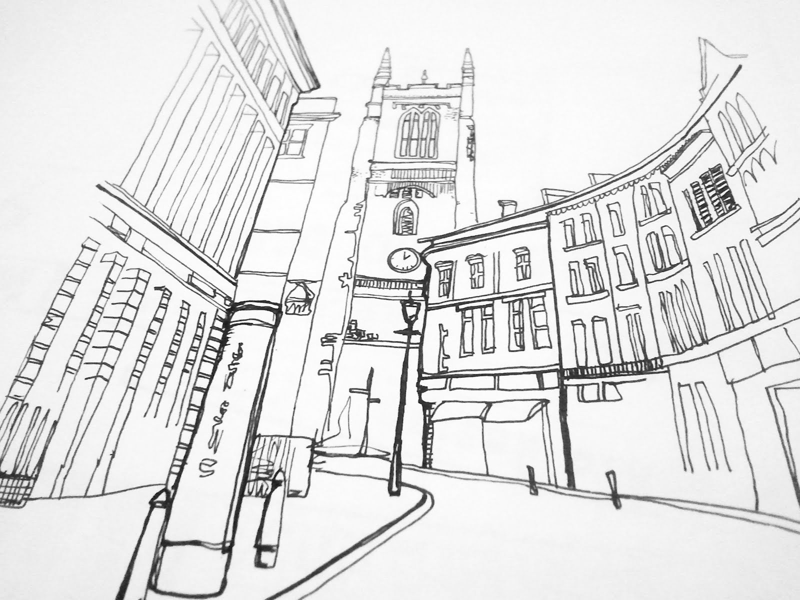 1600x1200 Creative Hub Line Drawings