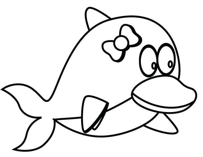 700x541 Dolphin Coloring Pages Cortefocal.site