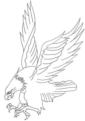 Line Drawing Eagle at GetDrawings | Free download