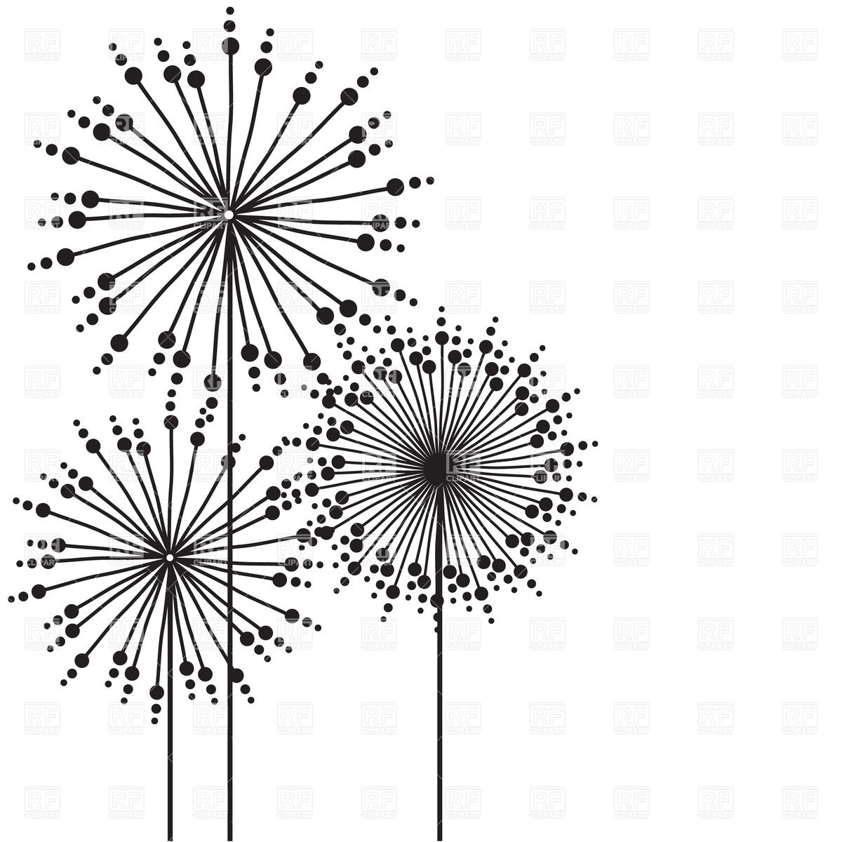 1200x1200 Abstract Line Drawings Of Flowers