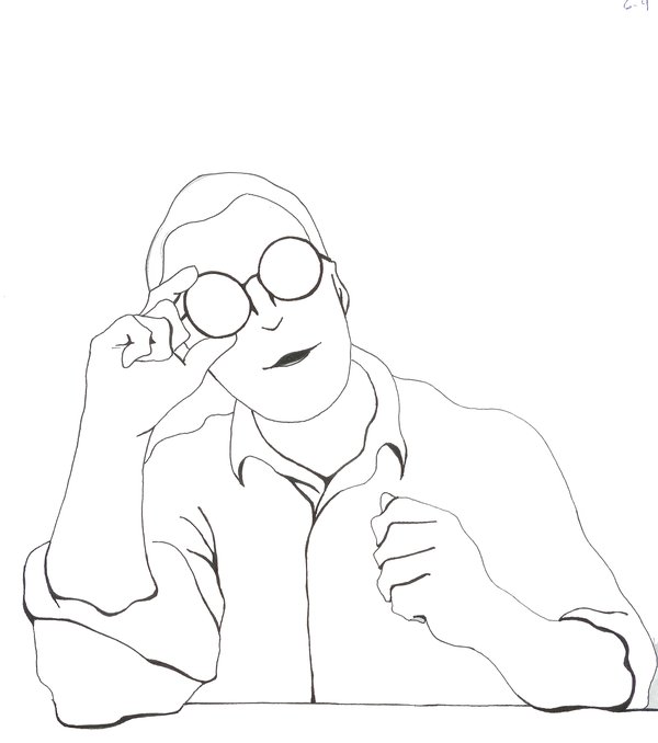 600x678 Line Drawing By Nebcron