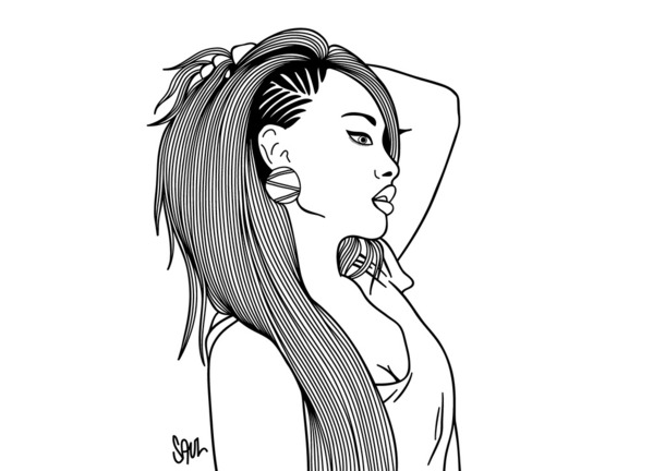 610x432 Line Drawing Images