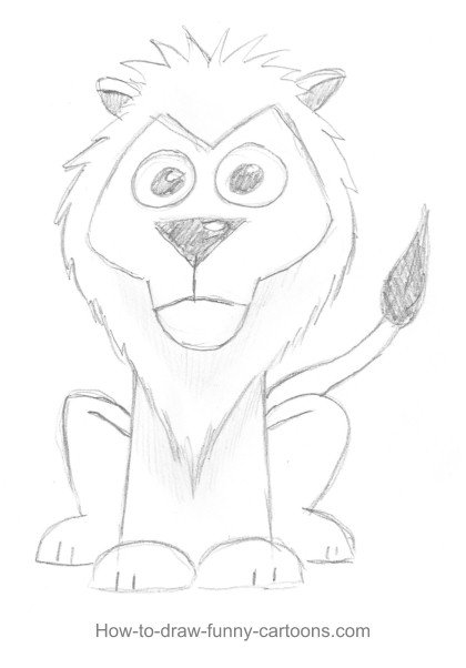 420x602 Lion Drawings (Sketching + Vector)