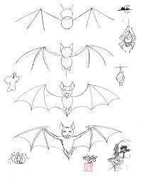 Line Drawing Of A Bat at GetDrawings | Free download