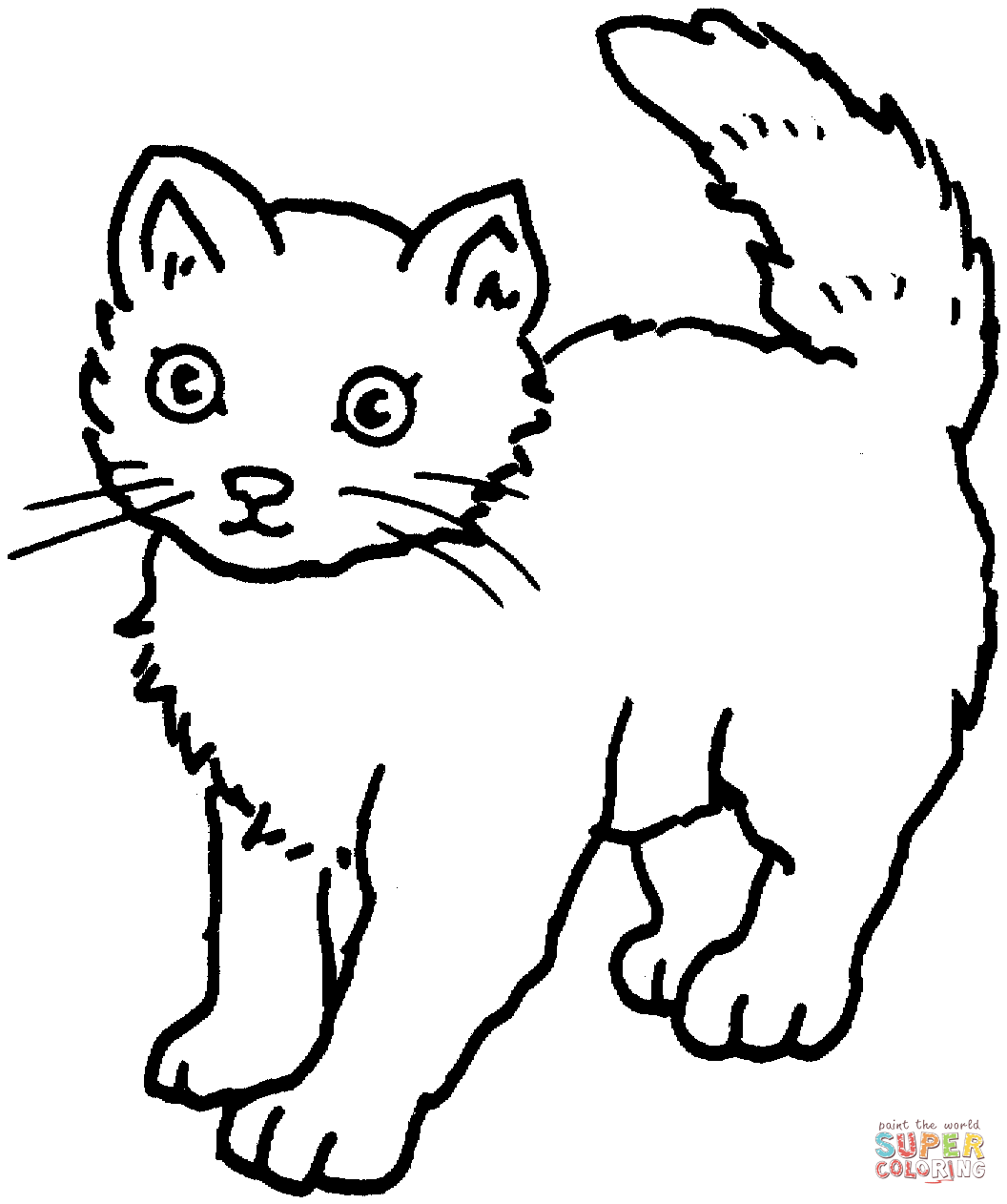 1056x1262 Coloring Page Of A Cat