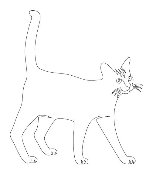 504x576 Continuous Line Drawing