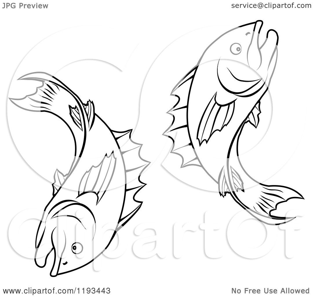 1080x1024 Clipart Of A Black And White Line Drawing Of The Pisces Fish