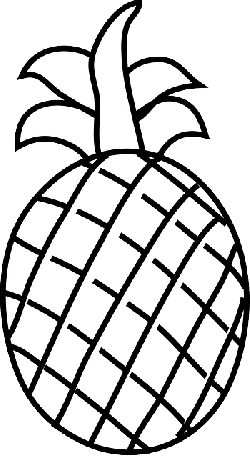 250x457 Black, Apple, Food, Fruit, Outline, Drawing, White
