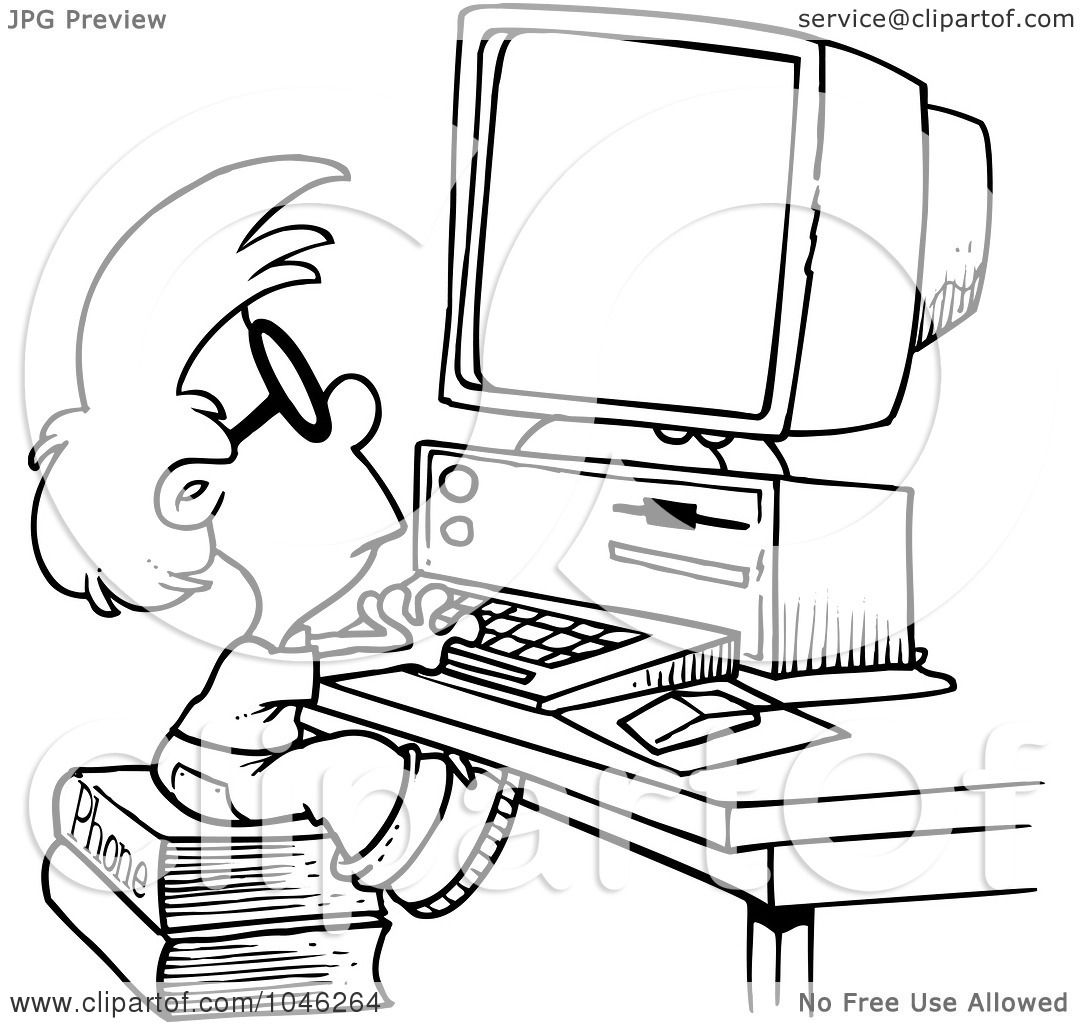 1080x1024 Royalty Free (Rf) Clip Art Illustration Of A Cartoon Black