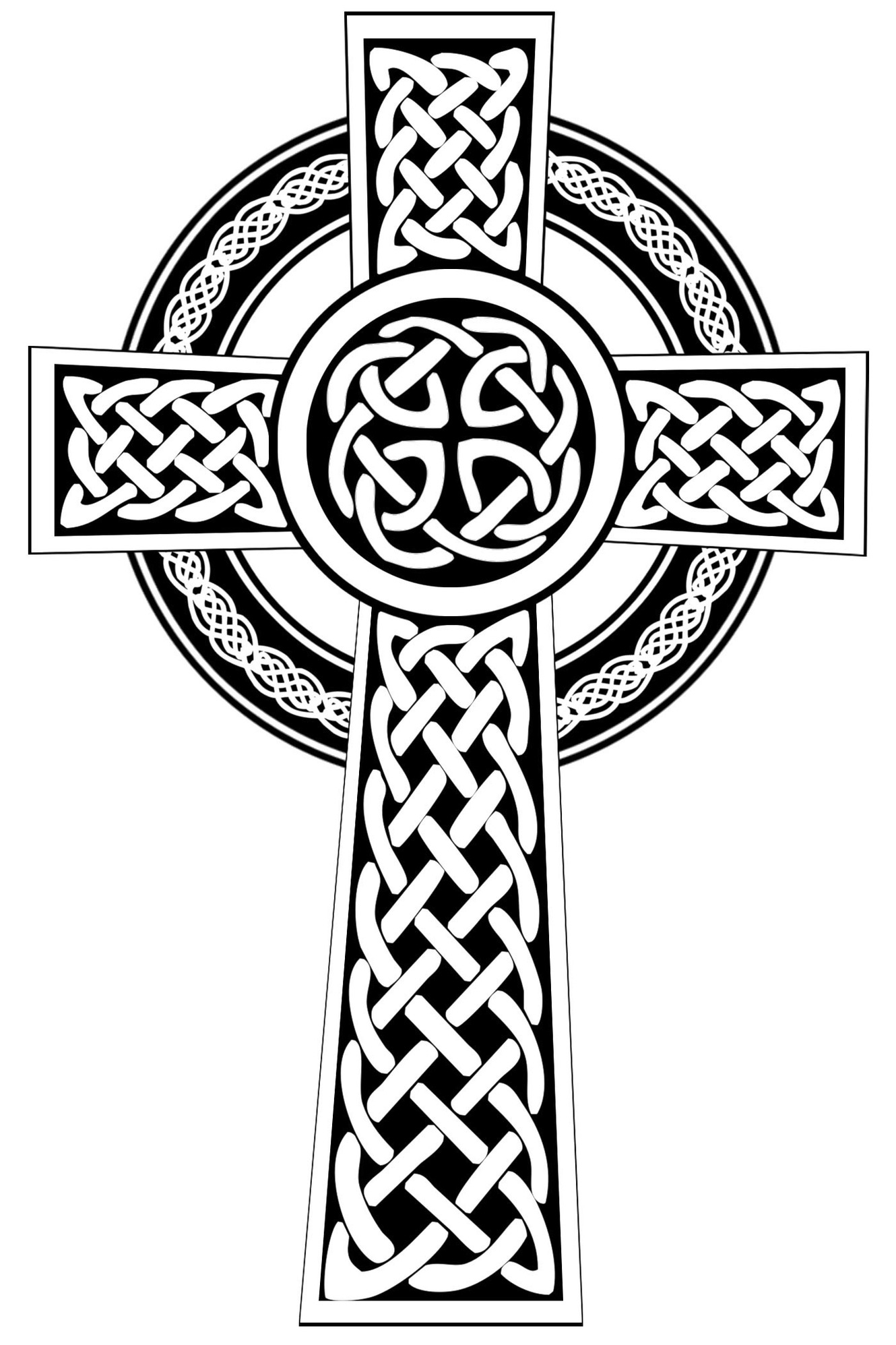 1330x1995 Drawings Of Celtic Crosses