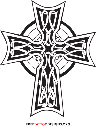 407x540 Celtic Cross Tattoo Design Templates Amp Patterns